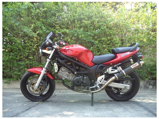 --------------  คนดีขี่ฮอนด้า คนบ้าขี่ Suzuki SV400 ปี2002 --------------