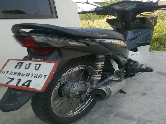 ขายWave110iปี53 สีดำขาว