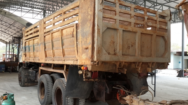 ขายด่วนไอ้หลงโบสองเพลาดั้มแม่ลูกสภาพราคาถูกสุดๆFN527MTF-3245โทร0801515451