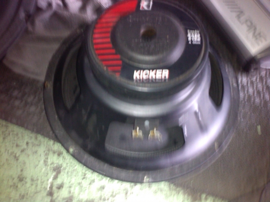 sub 12" Kicker วอยช์เดี่ยว old school USA แท้ๆ sub 12" Kicker วอยช์เดี่ยว old school USA แท้ๆ