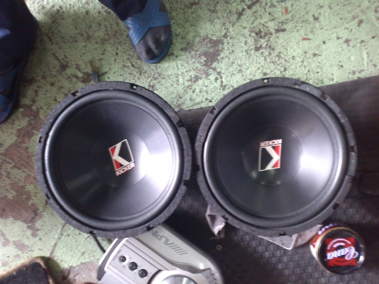 sub 12" Kicker วอยช์เดี่ยว old school  USA แท้ๆ