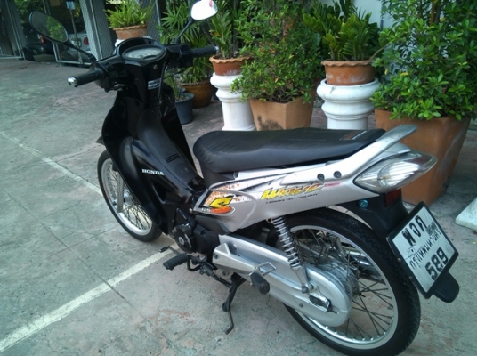 wave125s digital เครื่องเดิมๆ ล้อเนียม ทะเบียน กท589