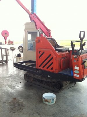 รถเครน พร้อมกระบะบรรทุก YANMAR