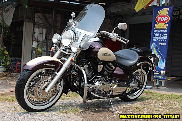 แม็กสิงห์บุรี//YAMAHA DRAGSTAR 1100 CLASSIC สภาพสวยสุดๆ ของแต่งเพียบ เสียสรรพาสมิตรแล้ว 189000 แม็กสิงห์บุรี//YAMAHA DRAGSTAR 1100 CLASSIC สภาพสวยสุดๆ ของแต่งเพียบ เสียสรรพาสมิตรแล้ว 189000