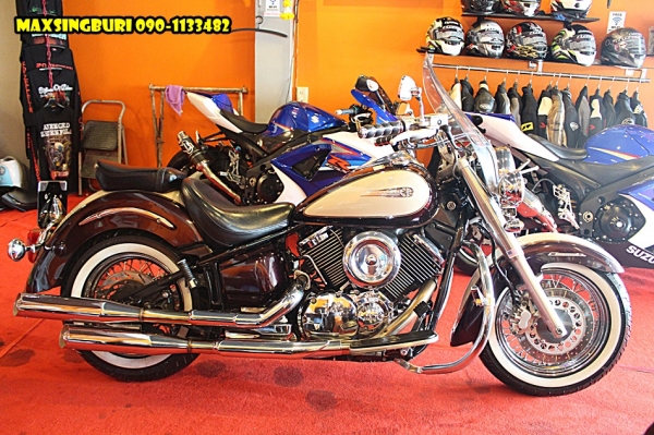 แม็กสิงห์บุรี//YAMAHA DRAGSTAR 1100 CLASSIC สภาพสวยสุดๆ ของแต่งเพียบ เสียสรรพาสมิตรแล้ว 189000 แม็กสิงห์บุรี//YAMAHA DRAGSTAR 1100 CLASSIC สภาพสวยสุดๆ ของแต่งเพียบ เสียสรรพาสมิตรแล้ว 189000