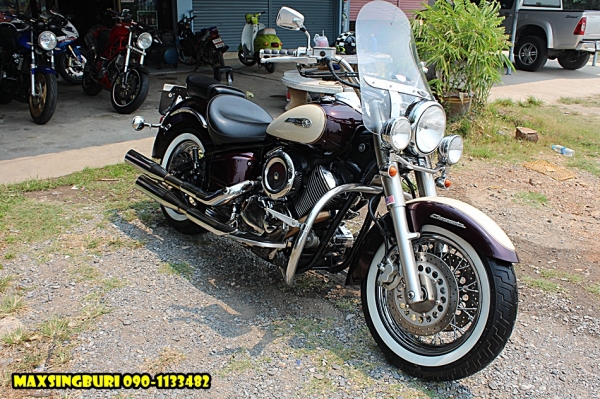 แม็กสิงห์บุรี//YAMAHA DRAGSTAR 1100 CLASSIC สภาพสวยสุดๆ ของแต่งเพียบ เสียสรรพาสมิตรแล้ว 189000 แม็กสิงห์บุรี//YAMAHA DRAGSTAR 1100 CLASSIC สภาพสวยสุดๆ ของแต่งเพียบ เสียสรรพาสมิตรแล้ว 189000