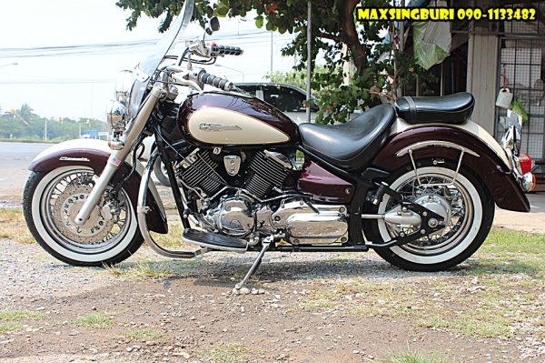 แม็กสิงห์บุรี//YAMAHA DRAGSTAR 1100 CLASSIC สภาพสวยสุดๆ ของแต่งเพียบ เสียสรรพาสมิตรแล้ว 189000 แม็กสิงห์บุรี//YAMAHA DRAGSTAR 1100 CLASSIC สภาพสวยสุดๆ ของแต่งเพียบ เสียสรรพาสมิตรแล้ว 189000