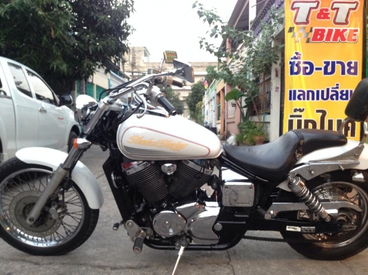 ต้ำพระราม2ขายHONDA SHADOW SLADHER400 ทะเบียน กทม.โอนขนส่งภาษี57 สภาพนางฟ้า