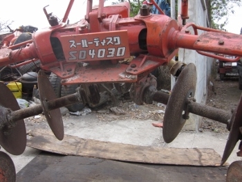 ขาย - โรตารี rotary สำหรับพรวนดิน ติดรถไถ มือสองจากญี่ปุ่น KUBOTA: SD403D