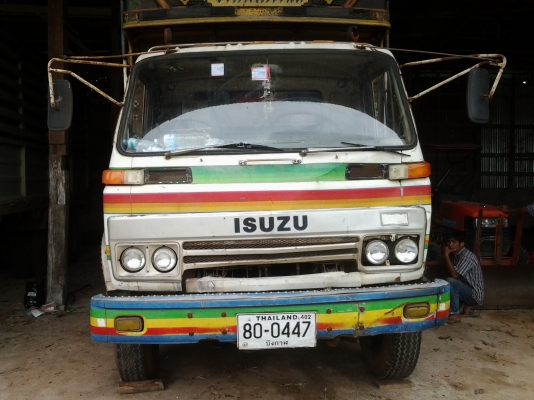 ISUZU  จัมโบ้เครื่อง165แรงม้า6BD1   10ล้อเพลาเดียว
