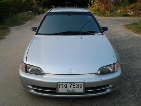 ขายรถยนต์ ปี93 ฮอนด้า ซีวิค รุ่นเตารีด เครื่อง1600cc.หัวฉีด B16A วีเทคใหญ่ ฝาแดง เกียร์ออโต้ พวงมาลัยเพาเวอร์ กระจกไฟฟ้า ล้อแม็ก รถขับดี ช่วงล่างดี