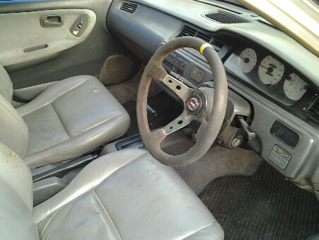 ขายรถยนต์ ปี93 ฮอนด้า ซีวิค รุ่นเตารีด เครื่อง1600cc.หัวฉีด B16A วีเทคใหญ่ ฝาแดง เกียร์ออโต้ พวงมาลัยเพาเวอร์ กระจกไฟฟ้า ล้อแม็ก รถขับดี ช่วงล่างดี