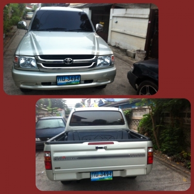 ขายโตโยต้า ไทเกอร์ กะบะ 4 ประตู 1JZ-GTE แก๊สหัวฉีด ปี 2004