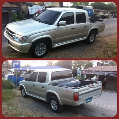 ขายโตโยต้า ไทเกอร์ กะบะ 4 ประตู 1JZ-GTE แก๊สหัวฉีด ปี 2004