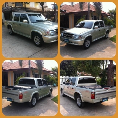 ขายโตโยต้า ไทเกอร์ กะบะ 4 ประตู 1JZ-GTE แก๊สหัวฉีด ปี 2004