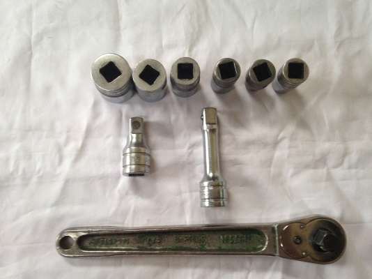 ด้ามฟรี snapon+ลูกล๊อค SAE 1/2 made in USA ด้ามฟรี snapon+ลูกล๊อค SAE 1/2 made in USA