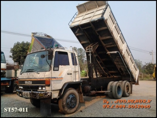 ขายด่วน รถบรรทุก 10 ล้อ ISUZU ROCKY 175 แรง /2 เพลา สโลว์ กระบะดั้ม รถพร้อมใช้ ราคาสุดคุ้ม
