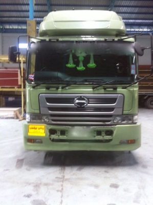 รถฮีโน่ 12  ล้อ พื้นเรียบ  325 แรงม้า. ปี 31  ( ขายแม่ , ลูก )  สนใจติดต่อ  081 - 6079515