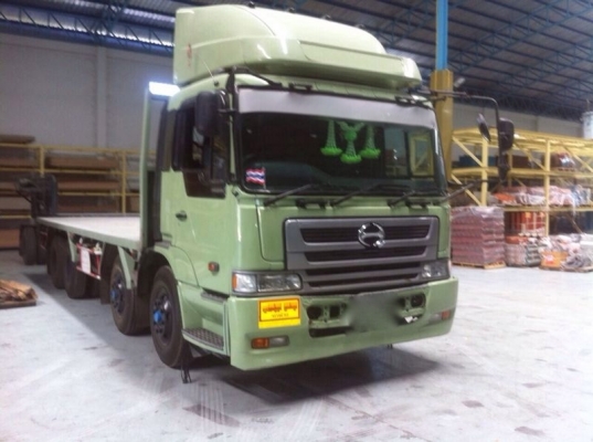 รถฮีโน่ 12  ล้อ พื้นเรียบ  325 แรงม้า. ปี 31  ( ขายแม่ , ลูก )  สนใจติดต่อ  081 - 6079515