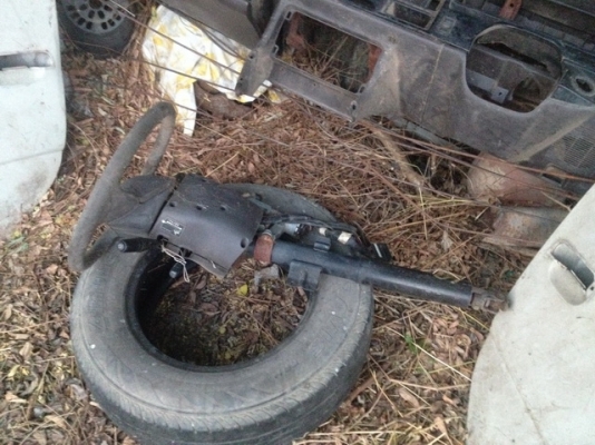 คอพวงมาลัย ประตู1คู่มีกระจก