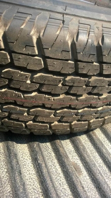 ขาย ยางบริจสโตนพร้อมกระทะ 255/65/17