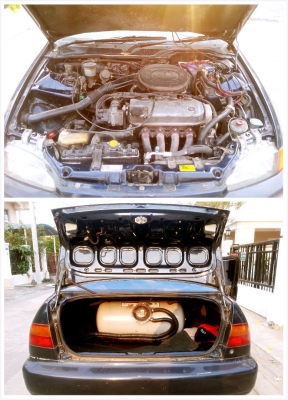 ขายซีวิคปี95 ติดแก๊ส แม็ก17* รถสวยหน้าหลังเดิม เอกสารพร้อมโอน ราคาถูกพร้อมใช้ครับ