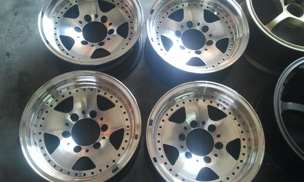 R15X7 ET-15 6/139 ออฟสองชั้นใหม่วิ้งๆขอบหนา