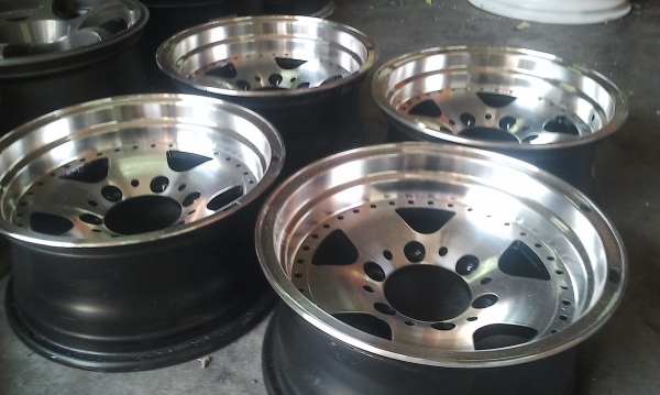 R15X7 ET-15 6/139 ออฟสองชั้นใหม่วิ้งๆขอบหนา