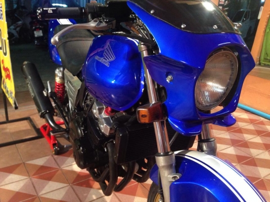 ต้ำพระราม2 ขาย HONDA CB400ปี97 อินวอย สรรพสามิต แท้ๆ รถสีสวยศูนย์ตรงดีครับปล่อยมือได้ ระบบไฟใช้ได้ครบ