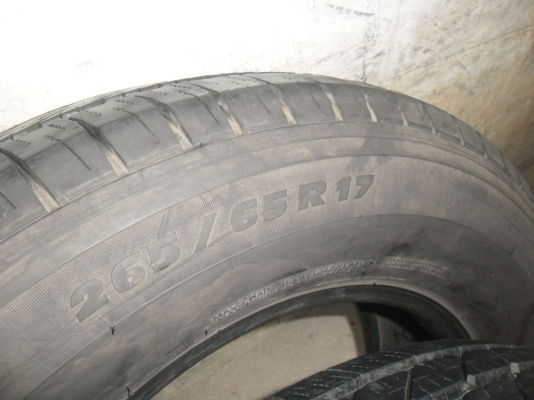 ยาง MICHELIN 265/65R17 ปี10 สวยๆ 4 เส้น ราคา 3800 บาท