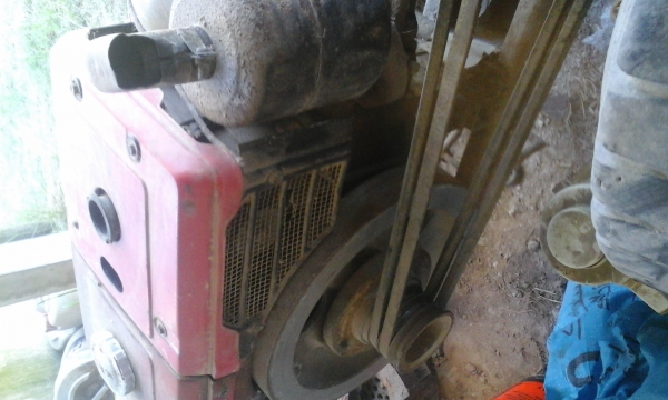 ขายรถ ไถนาเดินตามพร้อมพ่วงเปิดข้างได้ ใบไถครบรถไม่ได้ล้าง