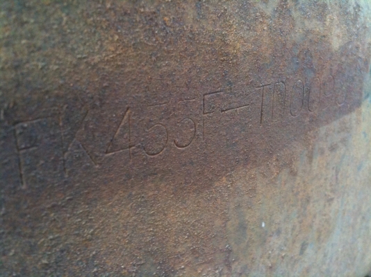 ขายชัชซี 6 ล้อ Mitsubishi FUSO รหัส FK455F-TD ไม่มีเล่มครับ