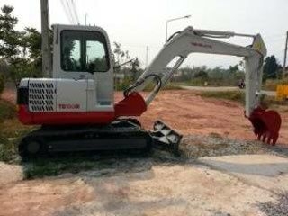 รถขุดคุณภาพ จากญี่ปุ่น ทาเกอุชิ --ซื้อขายแล้ว รถส่งคุณวันเฉลิม (สระบุรี) ขอบคุณครับ --