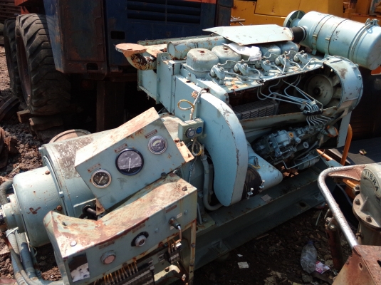ขายเครื่องปั่นไฟ GENERATOR-MITSUI-DEUTZ เครื่อง 6สูบ ราคา 120,000 บาท