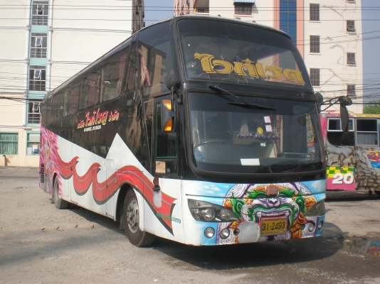 ขายบัสแอร์ 6ล้อ เครื่่อง นิสันทออ้อม แอร์ไฟฟ้า ราคาเหลือ600,000