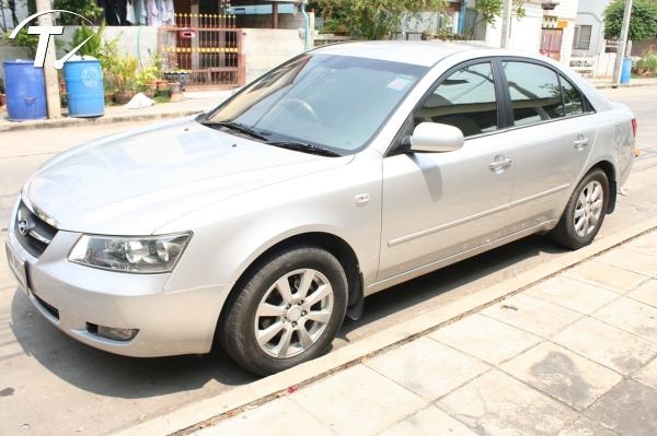 HYUNDAI SONATA 2.0 EL ปี 2008 เกียร์ออโต้ สีบรอนซ์เงิน ABS+AIRBAG คู่