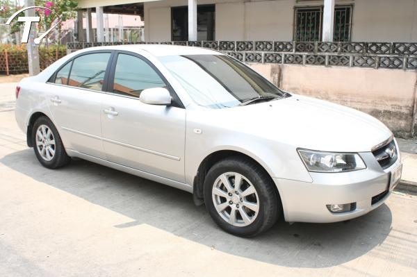 HYUNDAI SONATA 2.0 EL ปี 2008 เกียร์ออโต้ สีบรอนซ์เงิน ABS+AIRBAG คู่