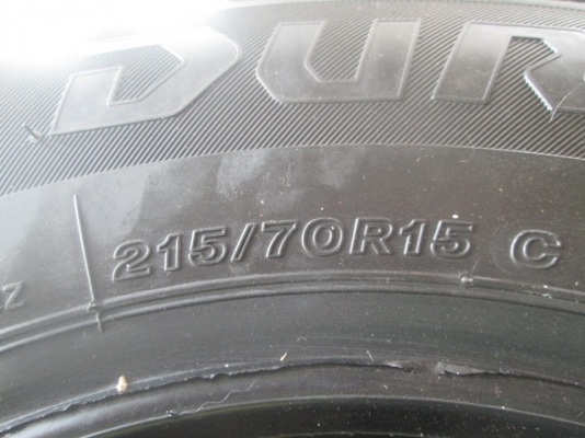 ขายยางบิดโตนดูลาวิช 215/70/15 ขายยางบิดโตนดูลาวิช 215/70/15