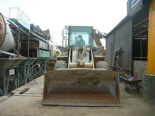 รถตักล้อยาง Komatsu WA150 รถเก่านอก นำเข้าจากญี่ปุ่น สภาพเดิมๆ พร้อมใช้งาน