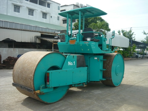 รถบด 3 ล้อเหล็ก Sakai R2 รถนอกนำเข้าจากญี่ปุ่น เพิ่งเหยียบถึงไทย 091 695-6445