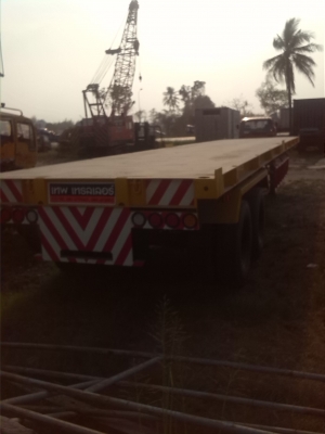 หางพื้นเรียบ 2 เพลา โทร.081-5770451/089-4938892 ราคา 275,000 บาท สนใจโทรมาคุยกันได้