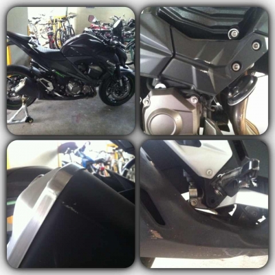 Z800 ขายดาวน์ 100,000 บาทครับ รถ 5 เดือน วิ่งไป 3XXX โลครับ