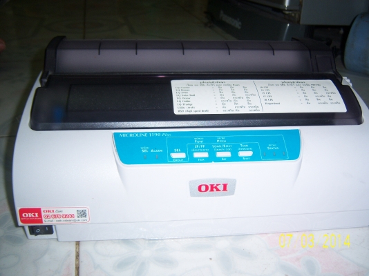 เครื่องพิมพ์โอกิรุ่น ML1190 Plus เหมาะสำหรับธุรกิจขนาดเล็ก