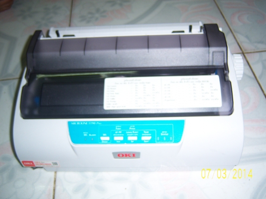 เครื่องพิมพ์โอกิรุ่น ML1190 Plus เหมาะสำหรับธุรกิจขนาดเล็ก