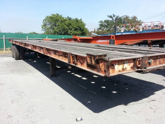 หางพื้นเรียบ2คาน ยาว12.45 ม ยางพอใช้ใด้ ทะเบียน ม79 มี3หาง