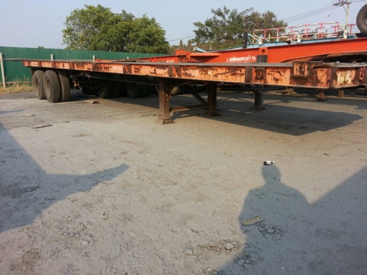 หางพื้นเรียบ2คาน ยาว12.45 ม ยางพอใช้ใด้ ทะเบียน ม79 มี3หาง