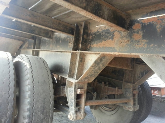 หางพื้นเรียบ ยาว 7.50ม เพลากลม ทะเบียน ม.79