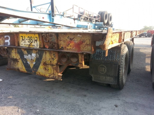 หางพื้นเรียบ ยาว 7.50ม เพลากลม ทะเบียน ม.79