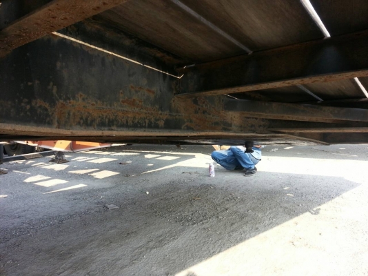 หางพื้นเรียบ ยาว 7.50ม เพลากลม ทะเบียน ม.79