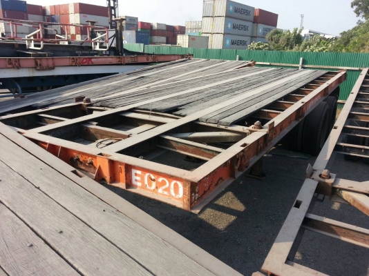 หางพื้นเรียบ ยาว 7.50ม เพลากลม ทะเบียน ม.79